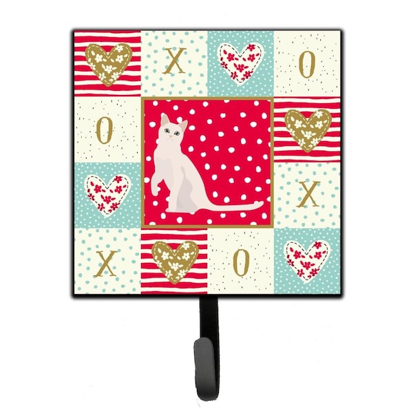 Carolines Treasures 4.25 x 1 x 7 in. Burmilla No.1 Cat Love Leash or Key Holder CK5749SH4 - main